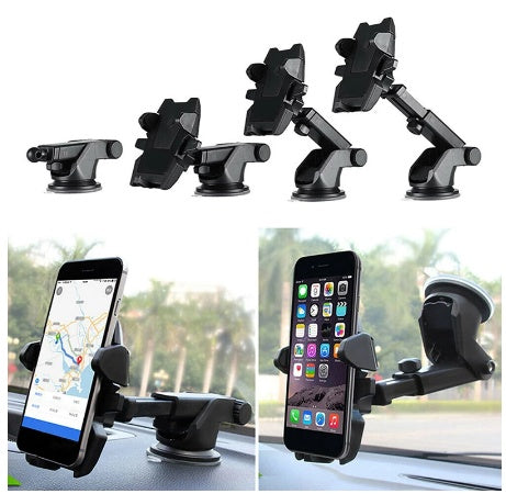 Elevate Your Driving Experience with the Car Telescopic Arm Suction Cup Mobile Phone Holder
