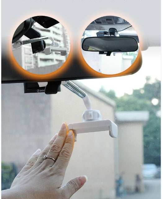 Car Rearview Mirror Snap-on Navigator Holder