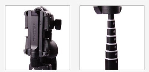 Portable Mobile Phone Outdoor Handheld Tripod Stick