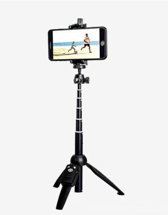 Portable Mobile Phone Outdoor Handheld Tripod Stick