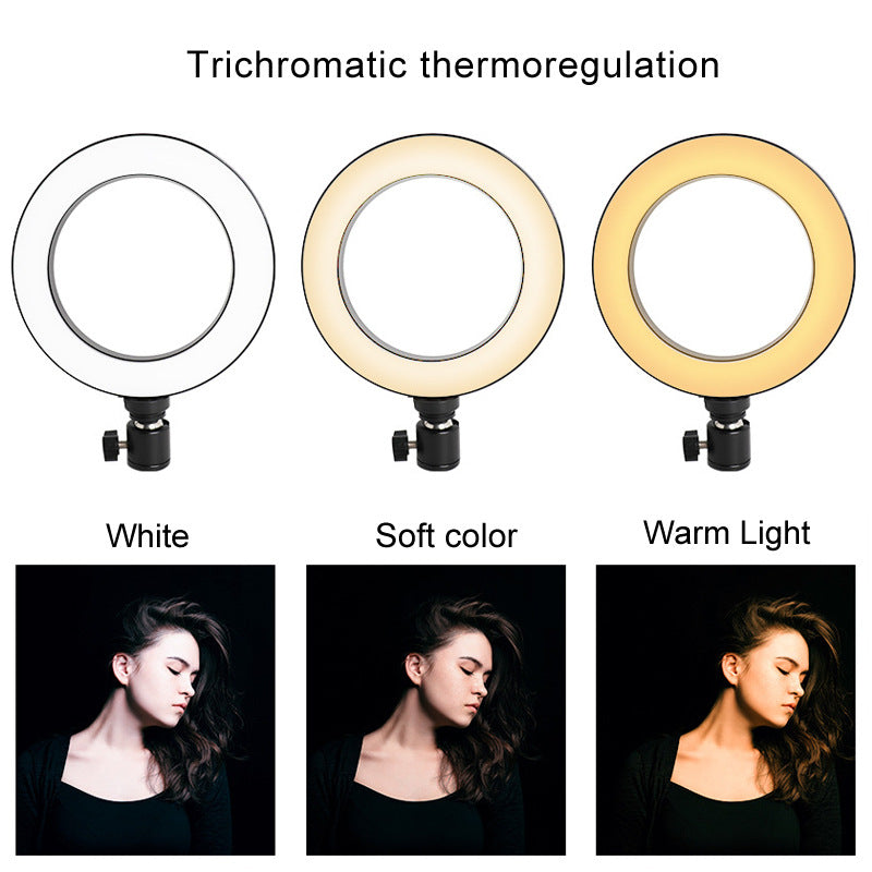 Ring Light With 6 Inch Octopus Tripod