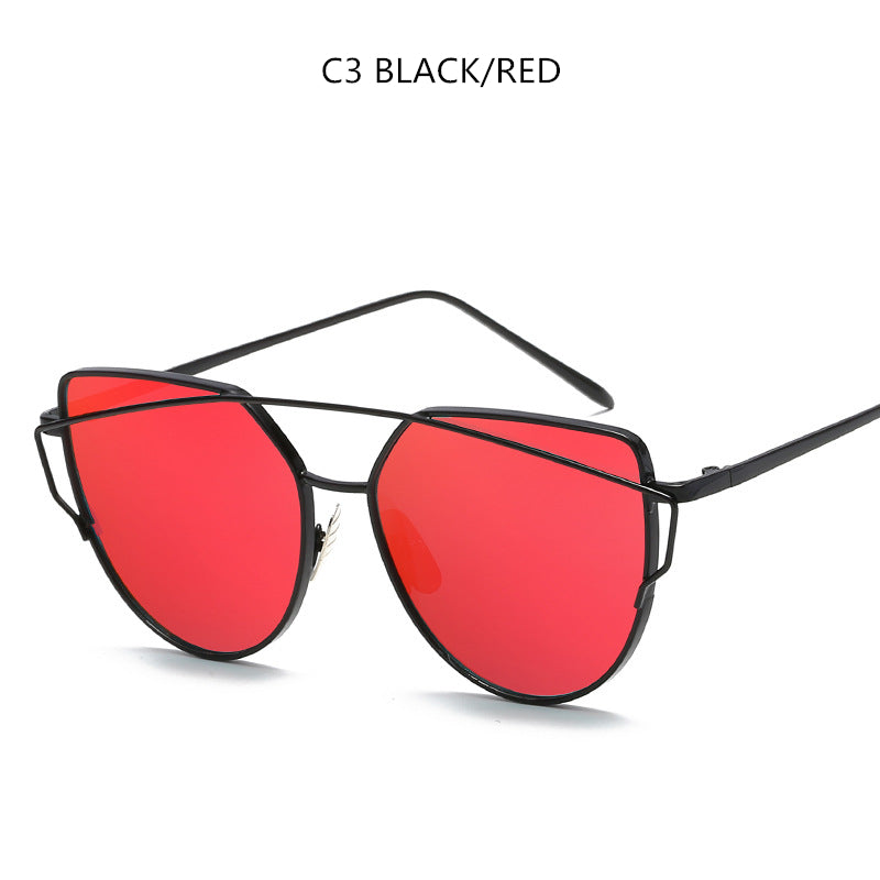 Cat Eye Sunglasses Cupronickel Frame Material