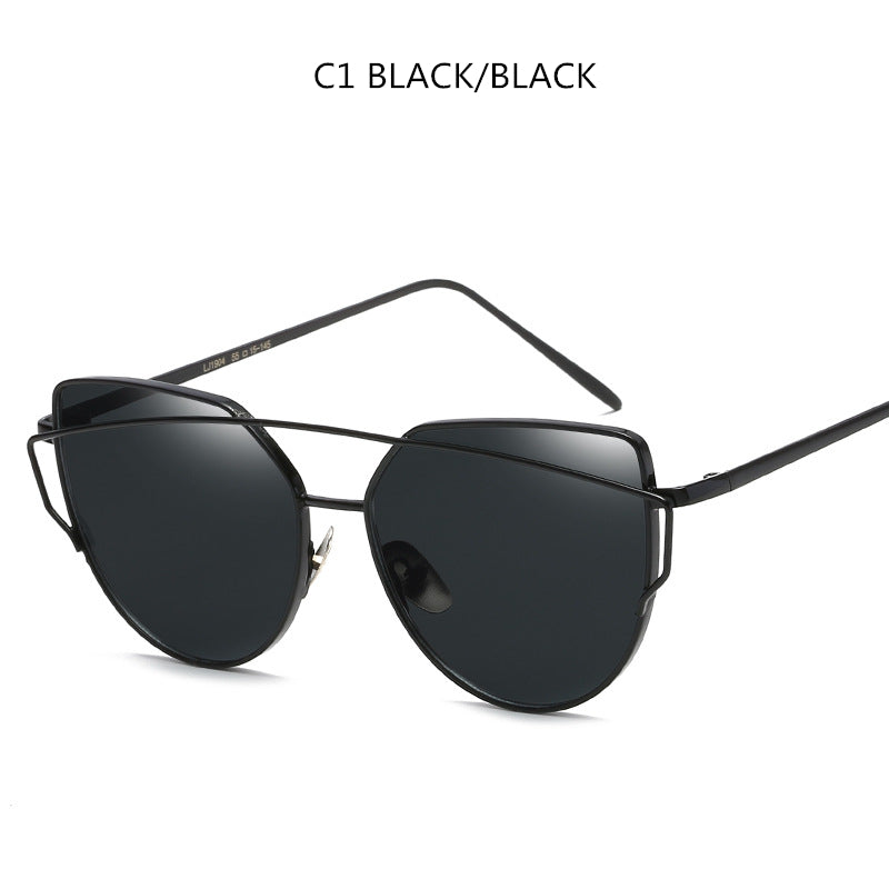 Cat Eye Sunglasses Cupronickel Frame Material