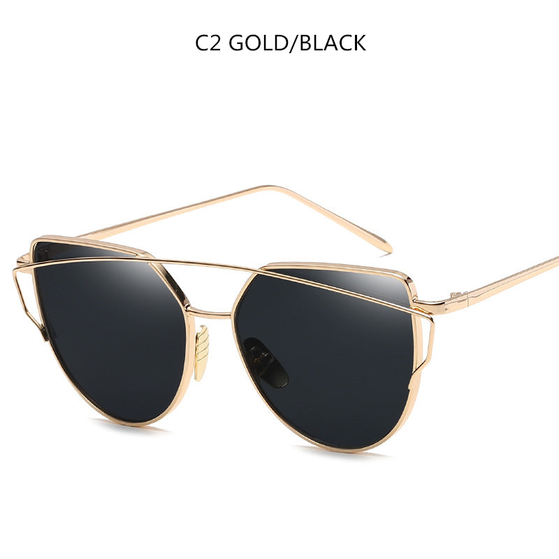 Cat Eye Sunglasses Cupronickel Frame Material