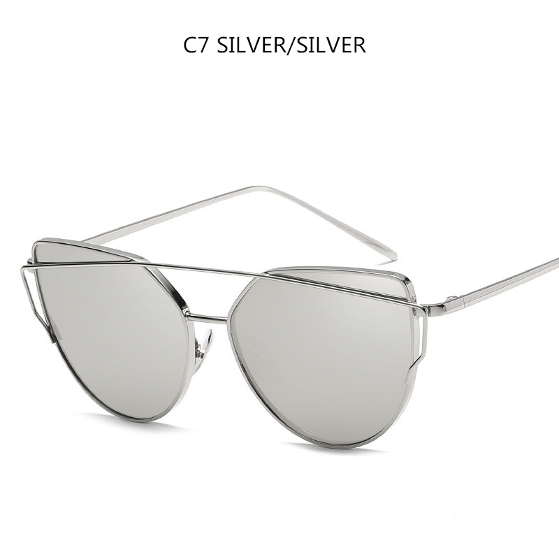 Cat Eye Sunglasses Cupronickel Frame Material