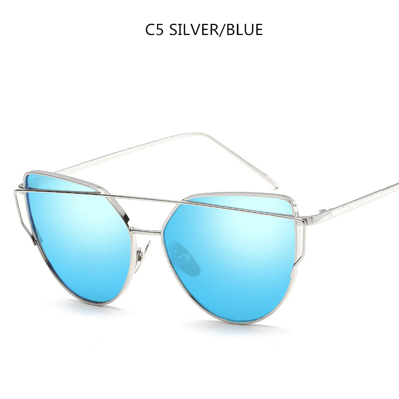 Cat Eye Sunglasses Cupronickel Frame Material