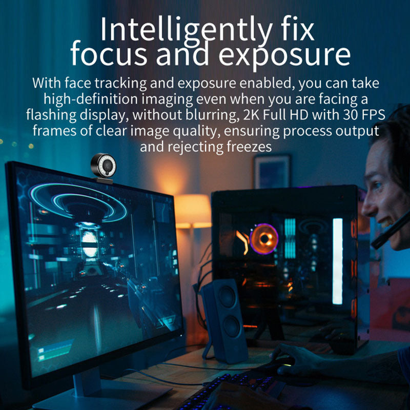 4F Auto Focus Computer Live Webcam