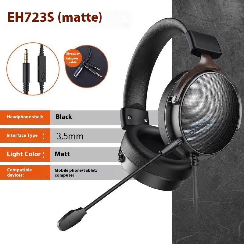 Sports Noise Cancelling Wired Headphones