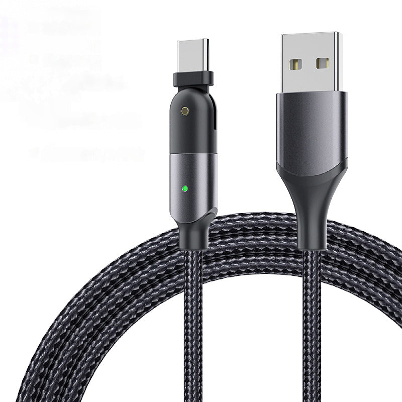 Mobile phone elbow data cable