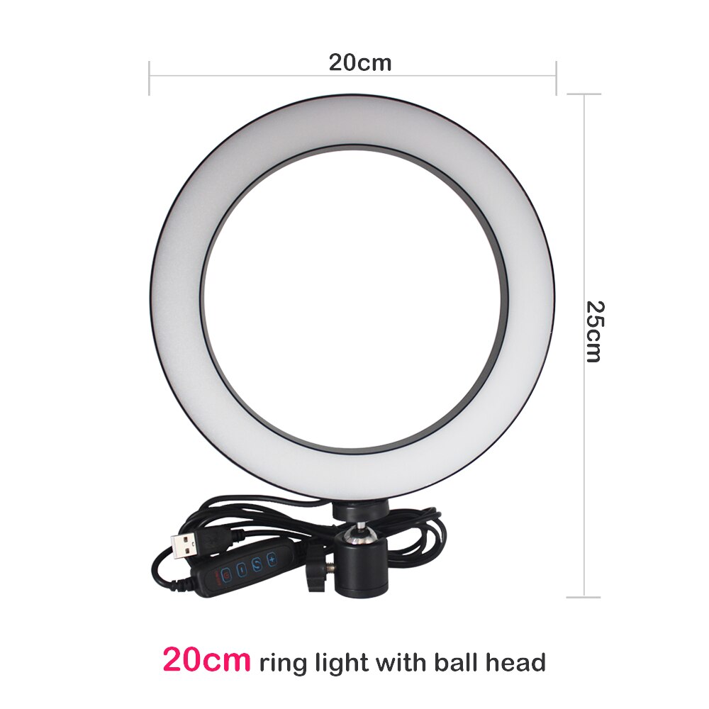 Compatible with Apple, Tripod Fill Ring Light