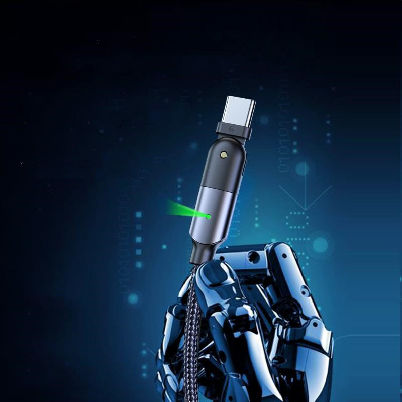 Mobile phone elbow data cable