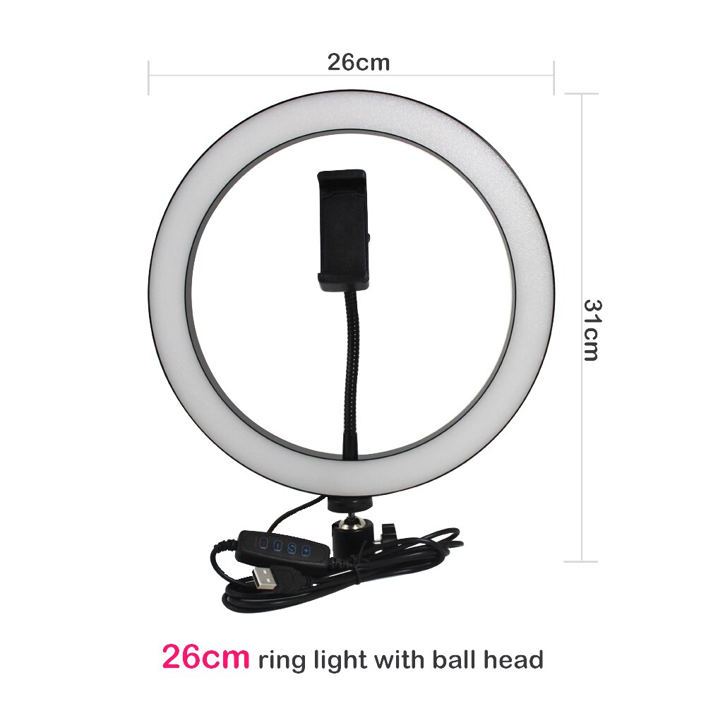 Compatible with Apple, Tripod Fill Ring Light