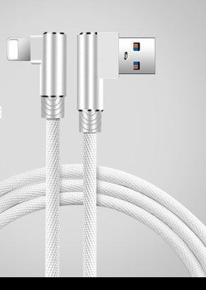 Double Elbow Mobile Phone Fast Charging Data Cable
