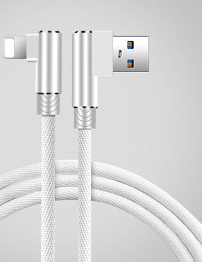 Double Elbow Mobile Phone Fast Charging Data Cable