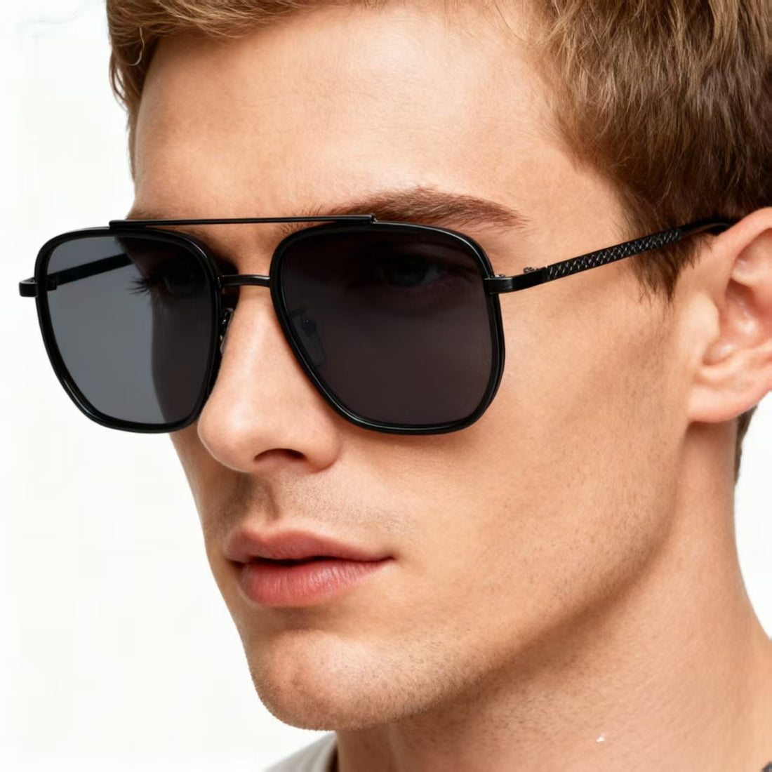 Men's Driving Sunglasses American Style Square Frame