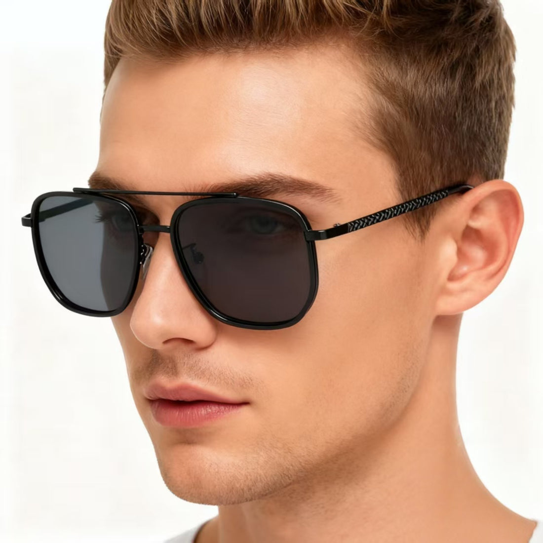 Men's Driving Sunglasses American Style Square Frame