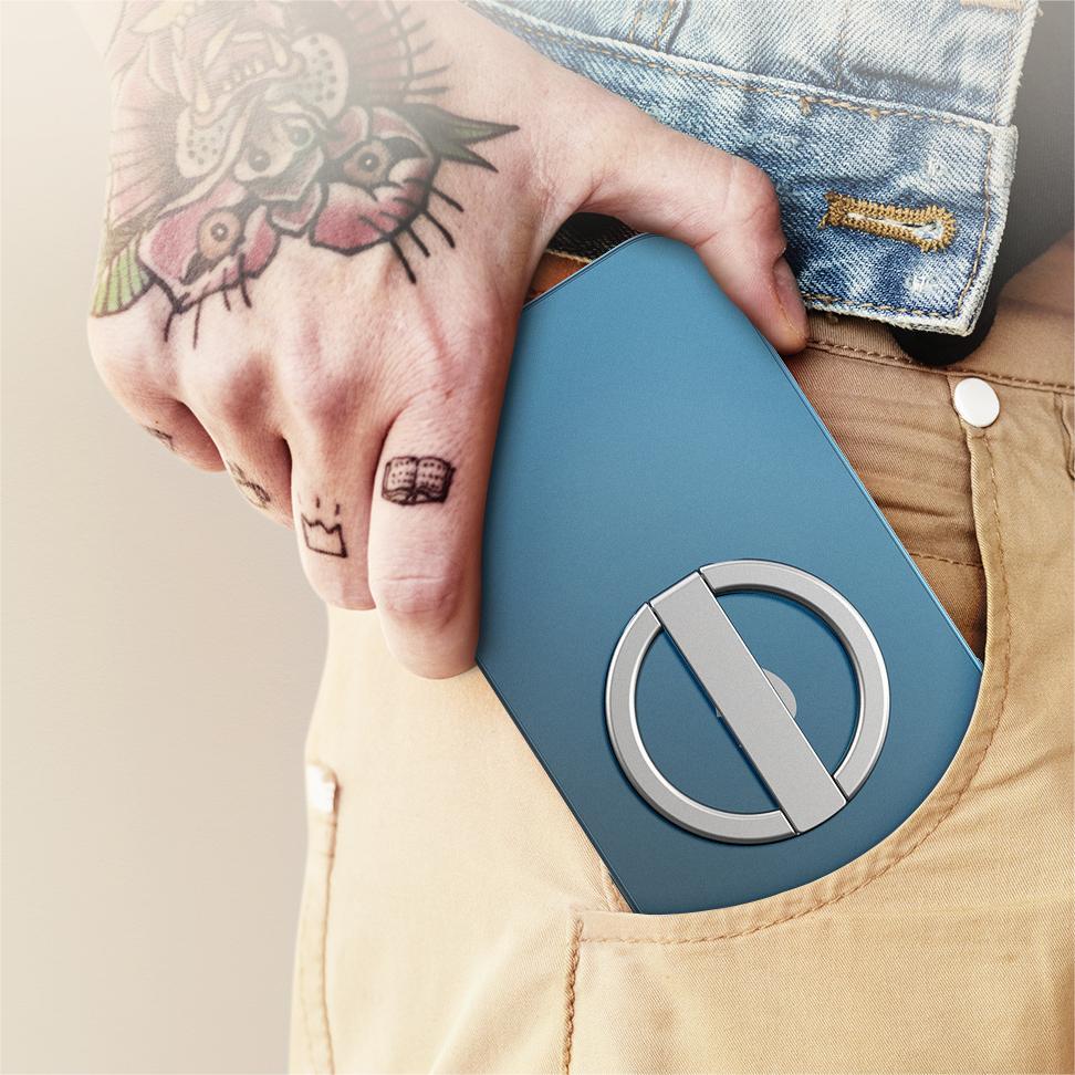 Magnetic Portable Invisible Ring Mobile Phone Holder